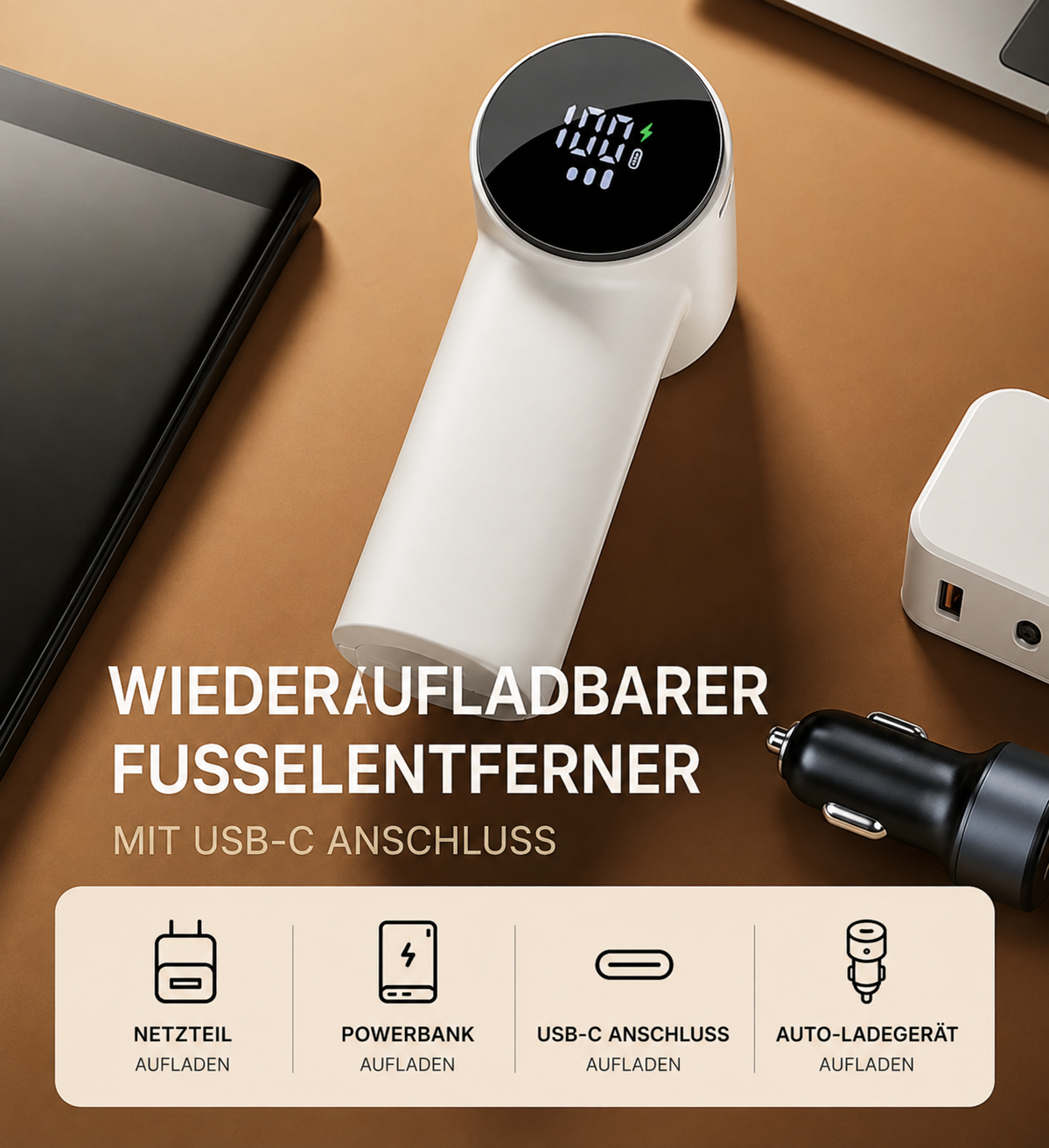 SwiftIron™ Elektrischer Fusselentferner